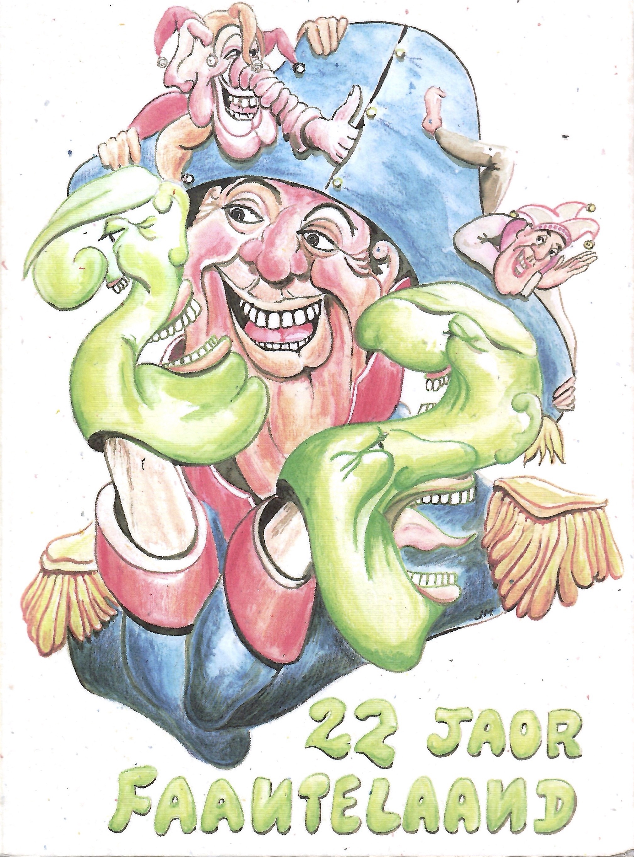 Cover of 22 jaar Faantelaand