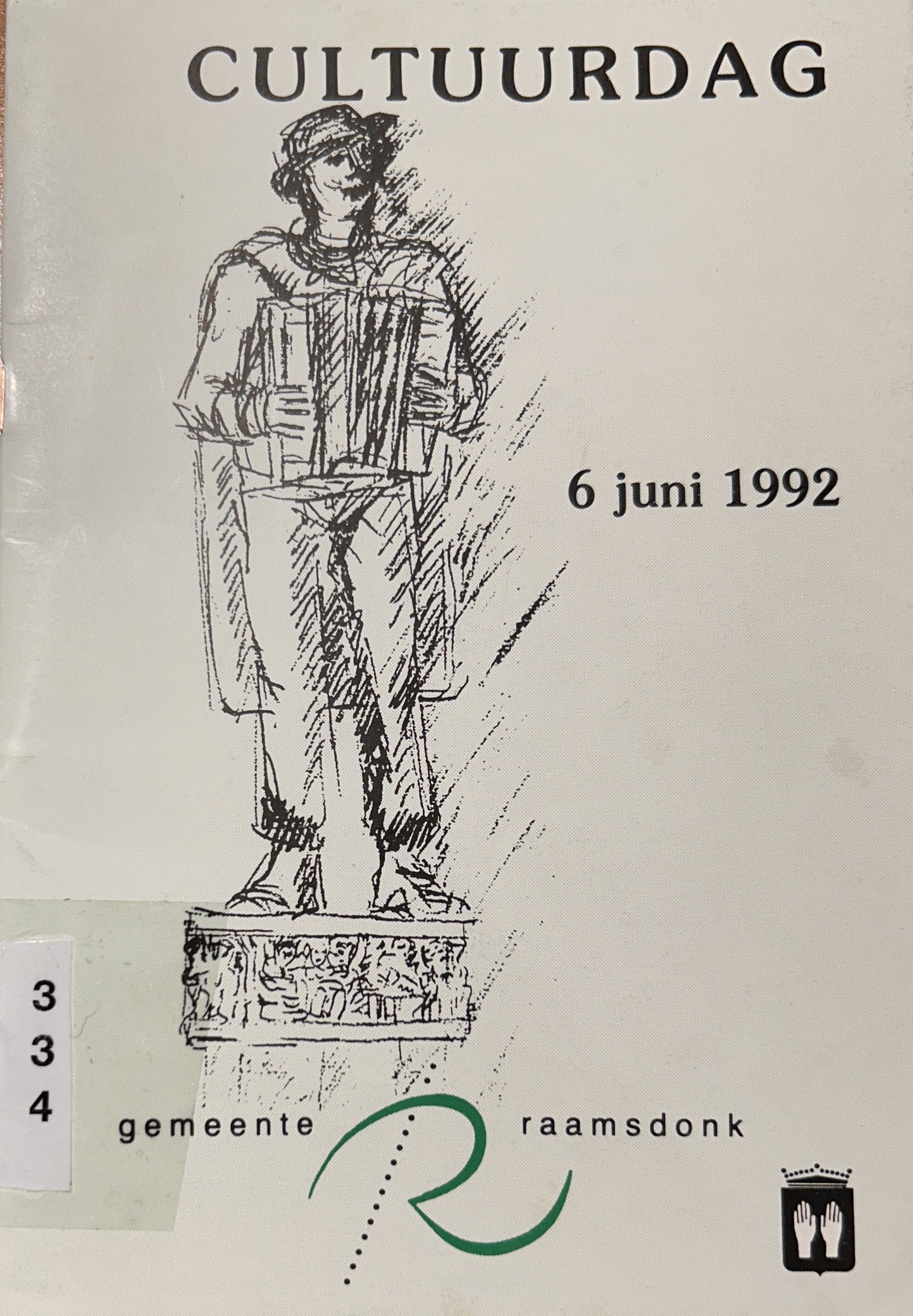 Cover of Cultuurdag 1992