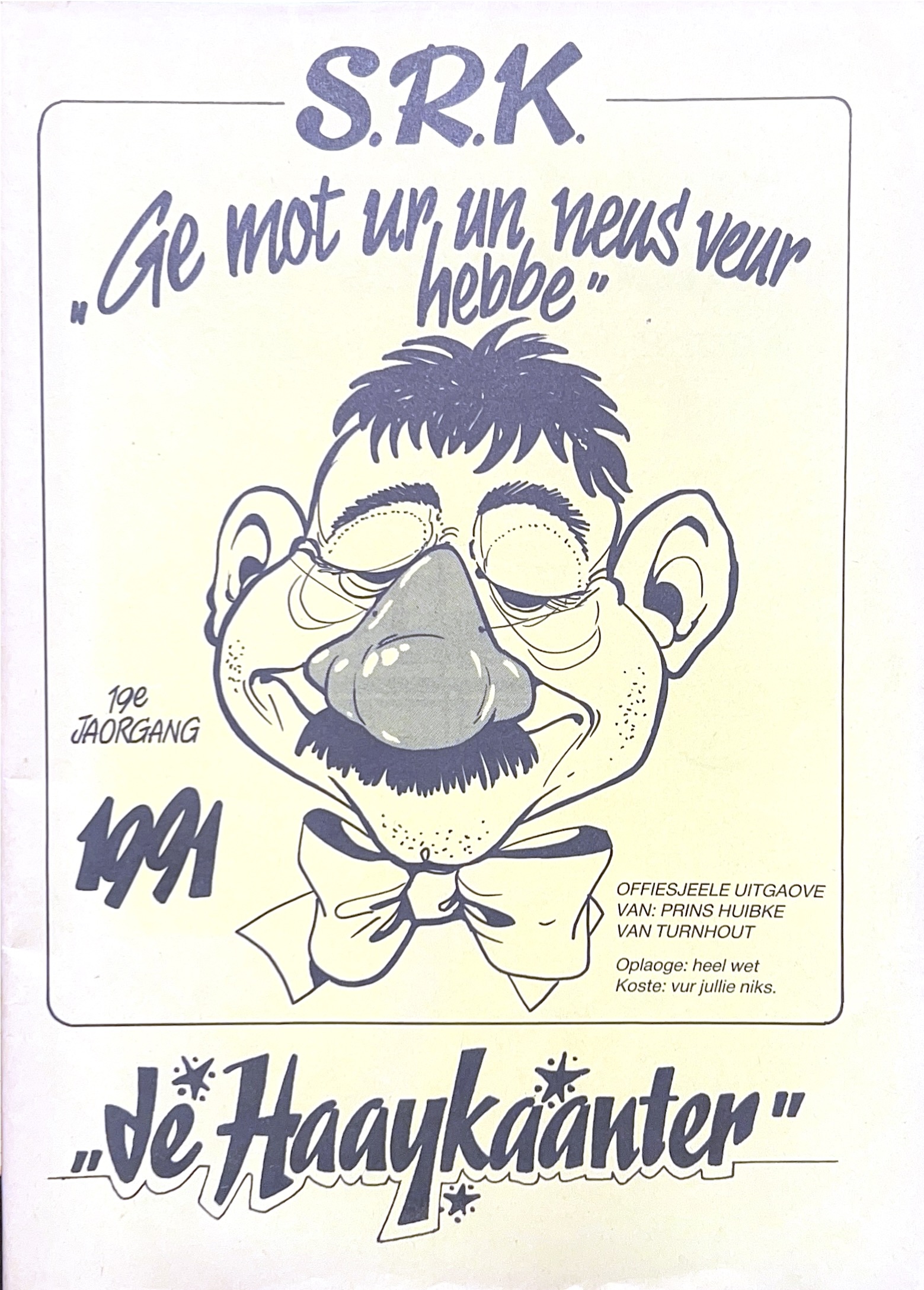 Cover of De Haaykaanter 1991