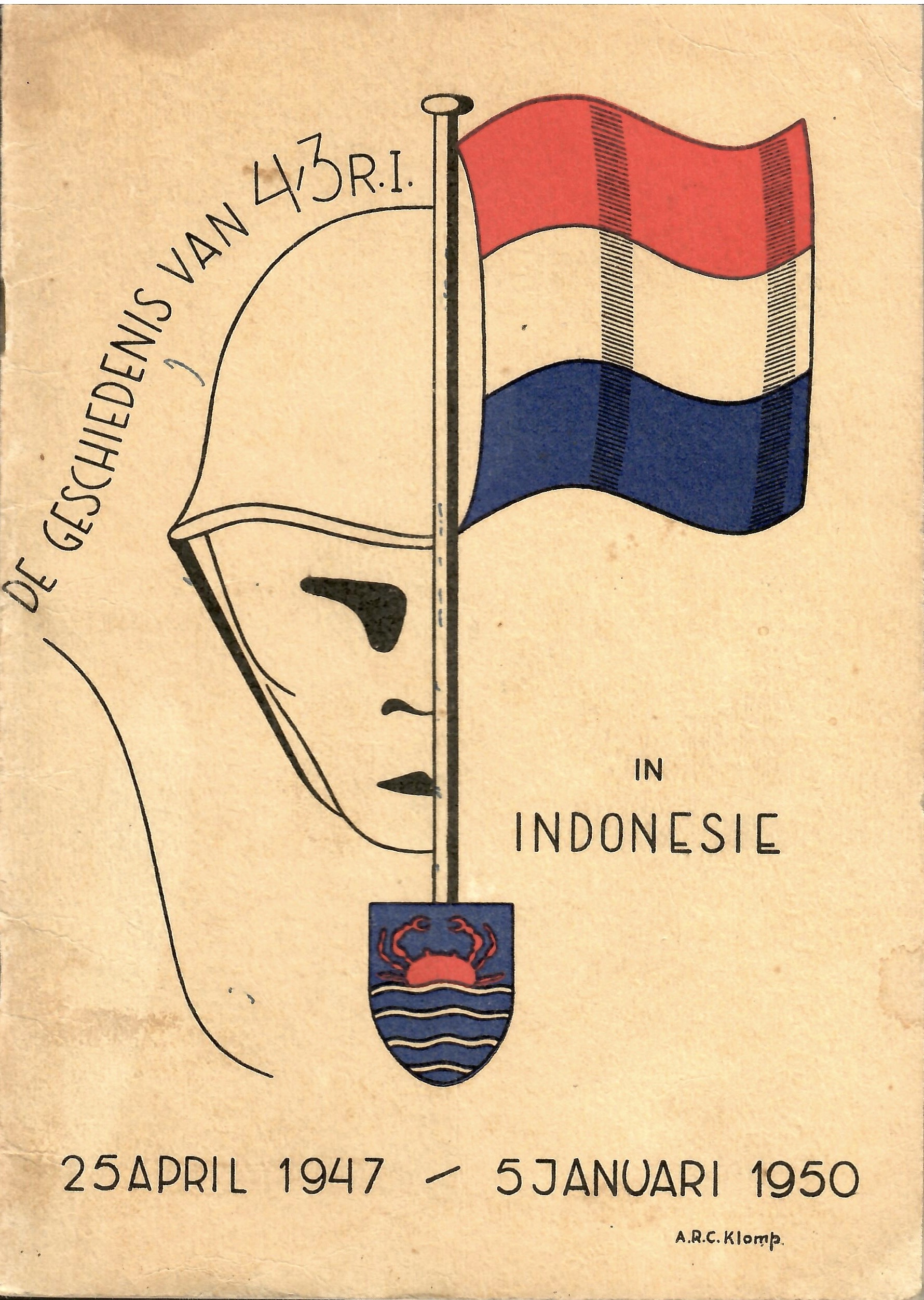 Cover of De geschiedenis van 43 R.I.