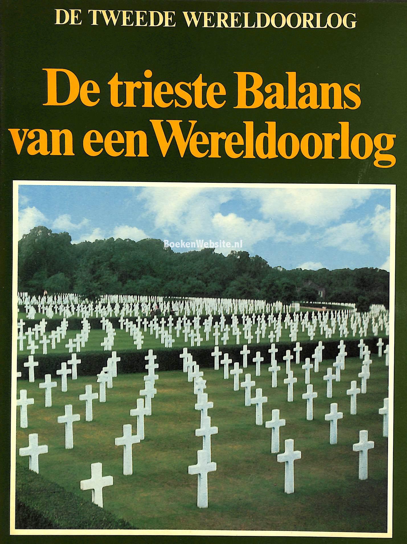 Cover of De trieste Balans van een Wereldoorlog