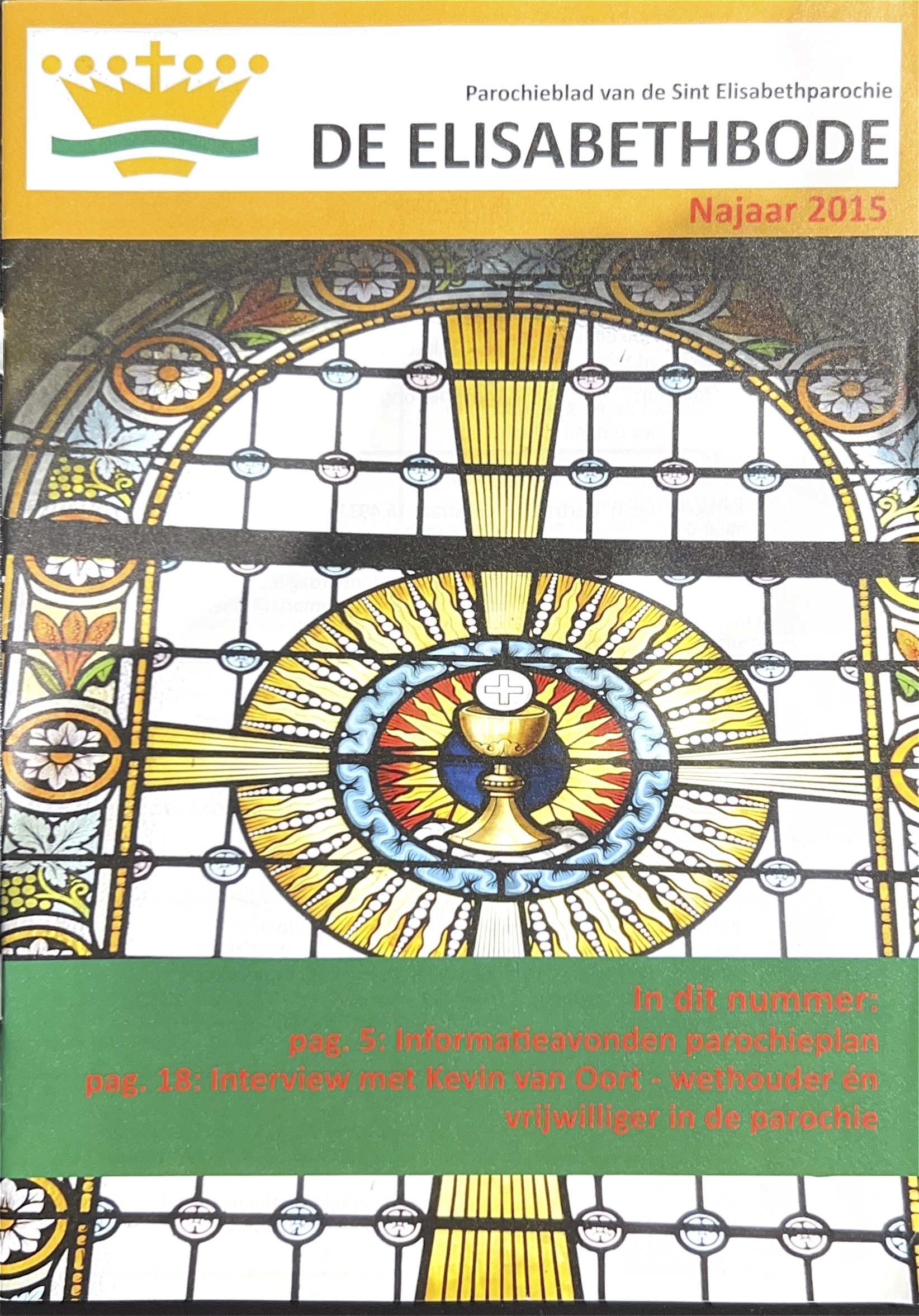 Cover of De Elizabethbode najaar 2015