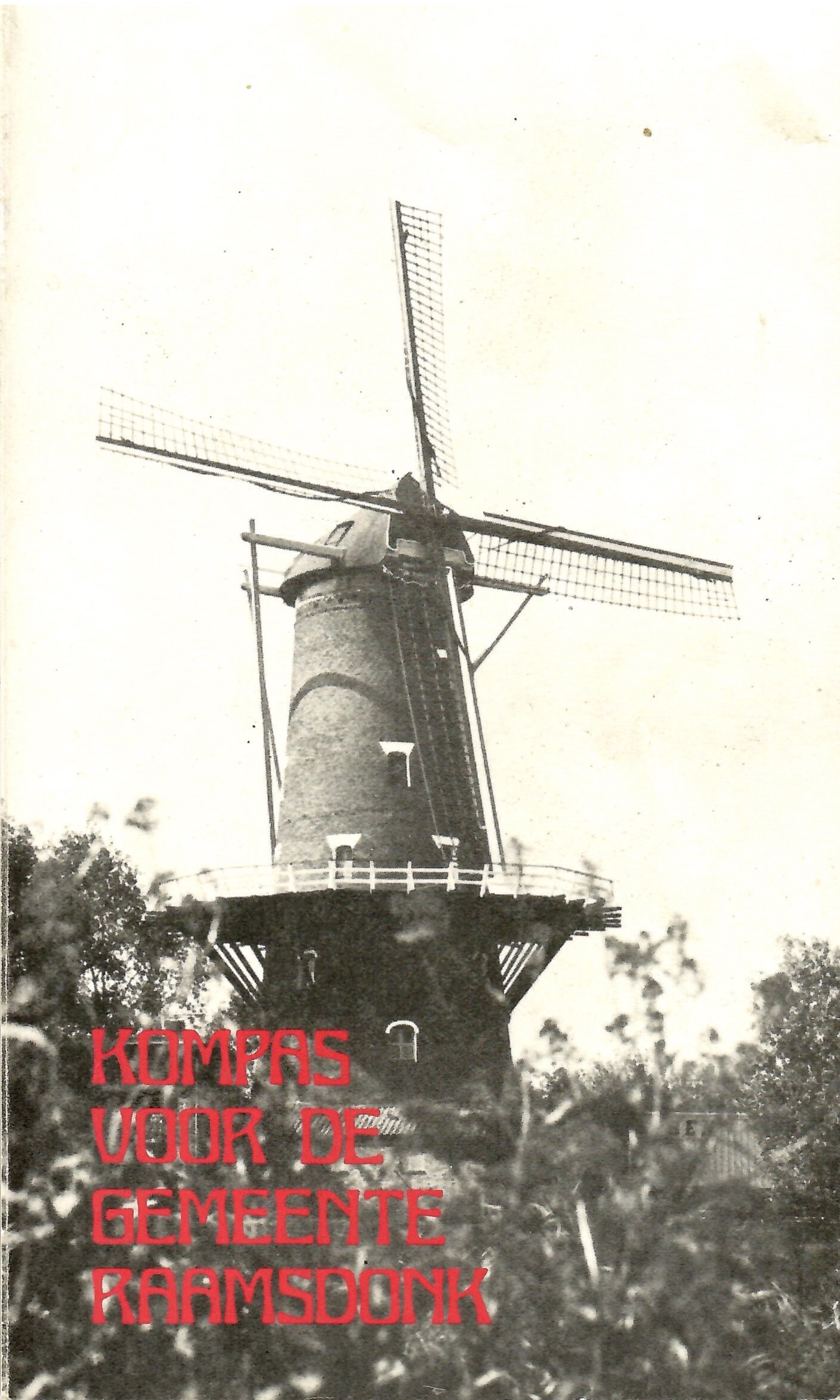 Cover of Kompas voor de gemeente Raamsdonk 1982