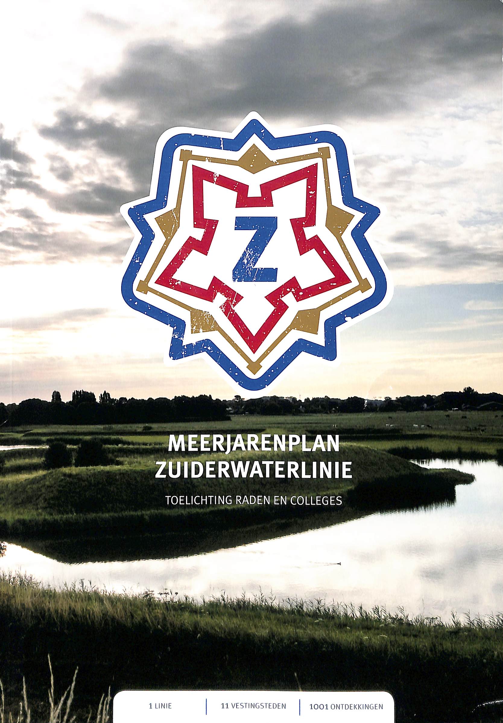 Cover of Meerjarenplan Zuiderwaterlinie