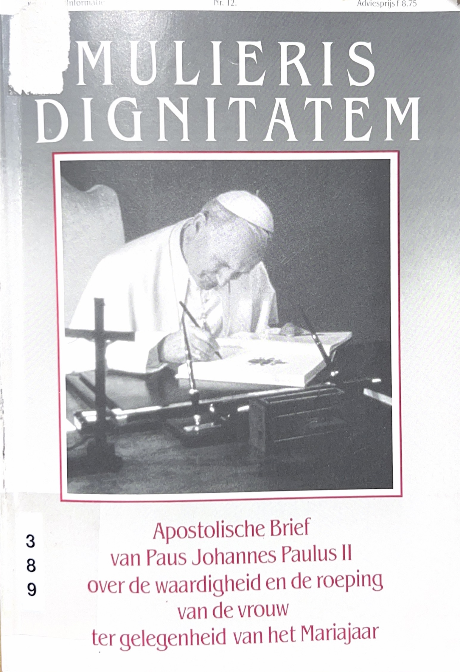 Cover of Mulieris Dignitatem
