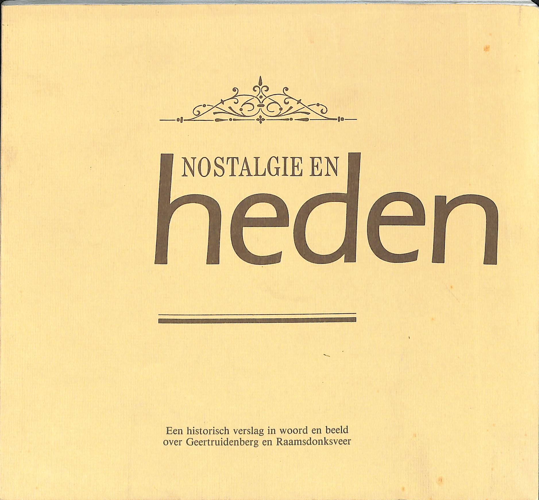 Cover of Nostalgie en heden