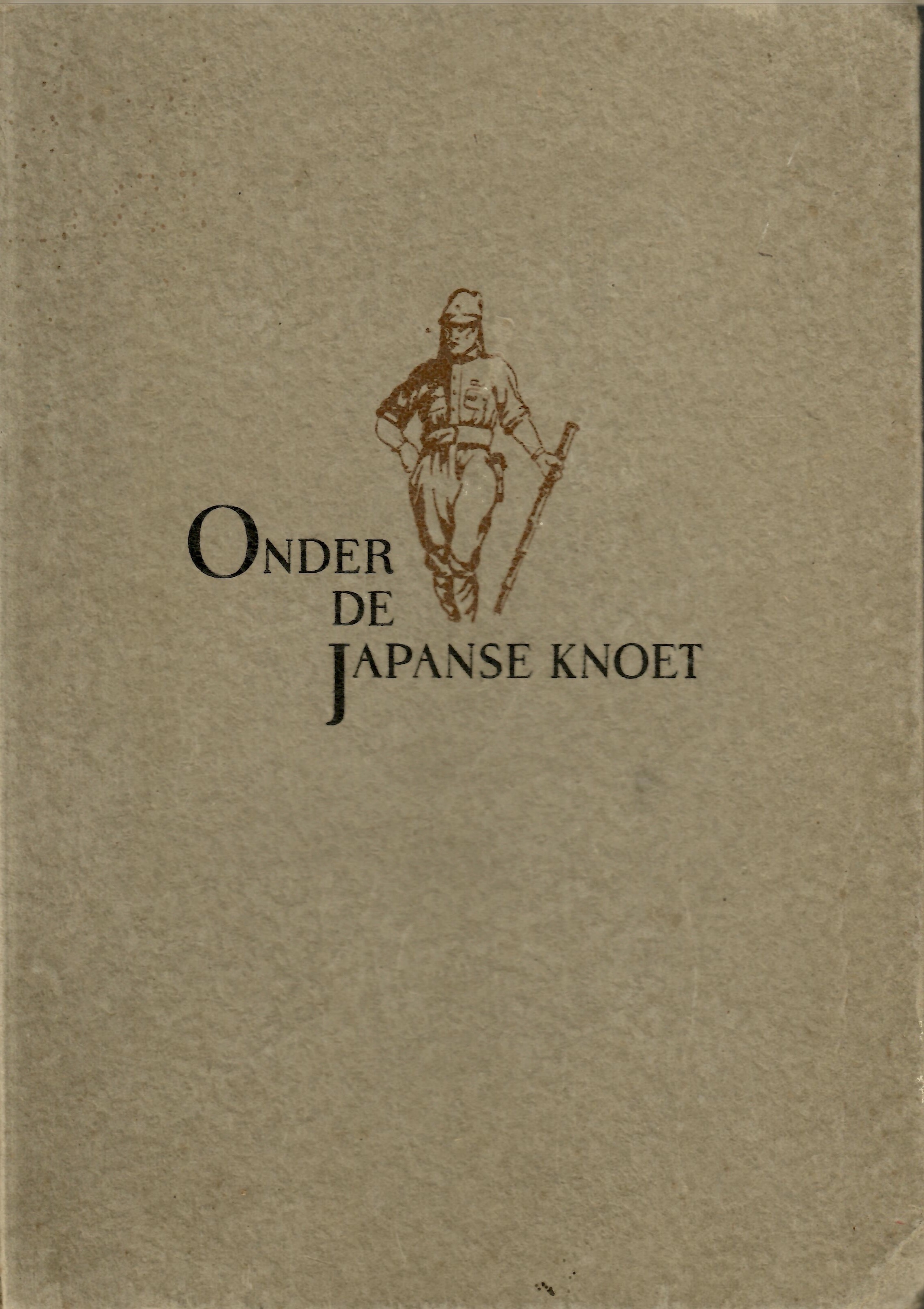 Cover of Onder de Japanse knoet 