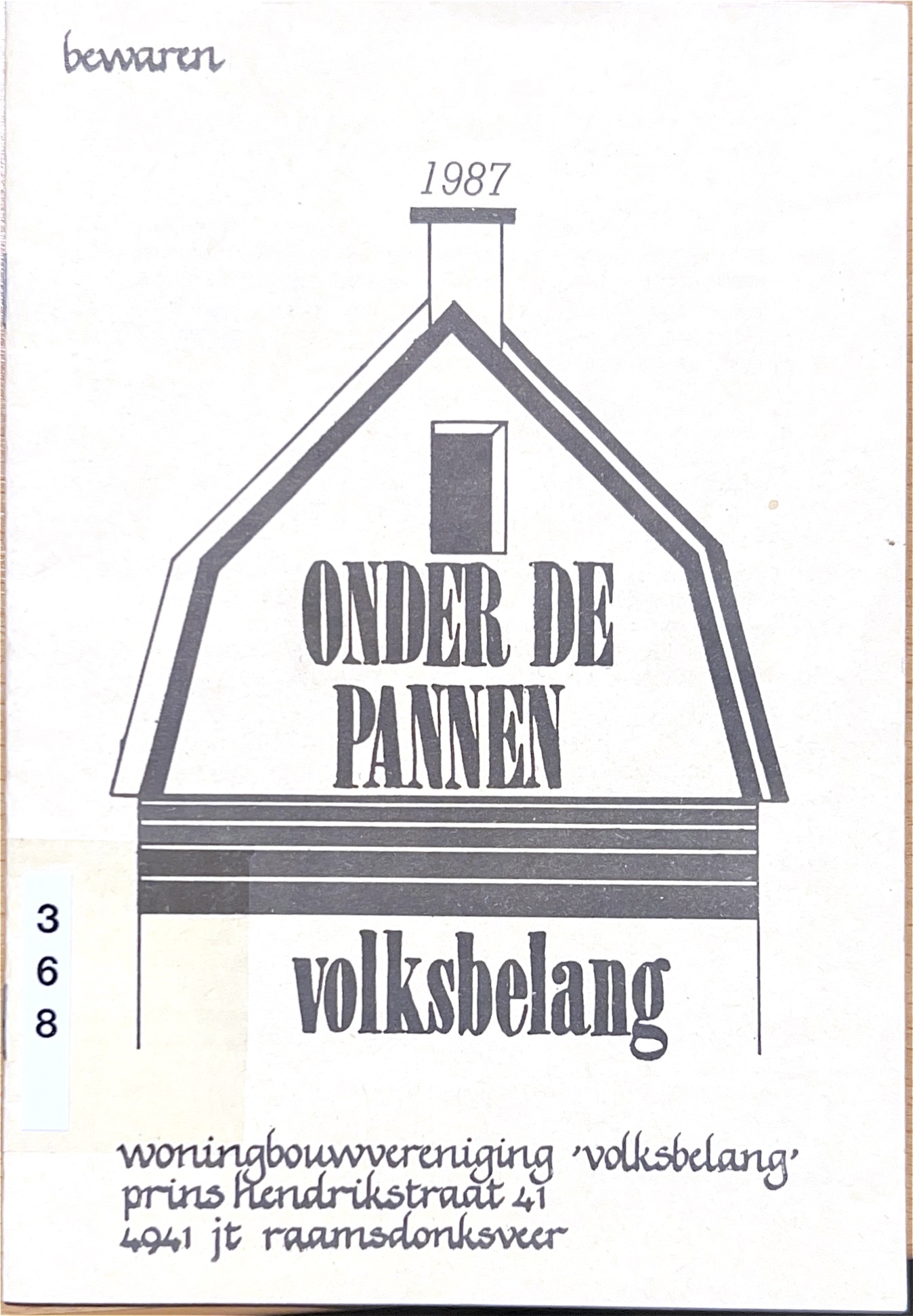 Cover of Onder de pannen