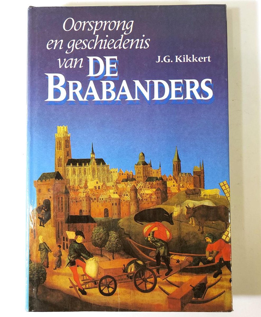 Cover of Oorsprong en geschiedenis van de Brabanders