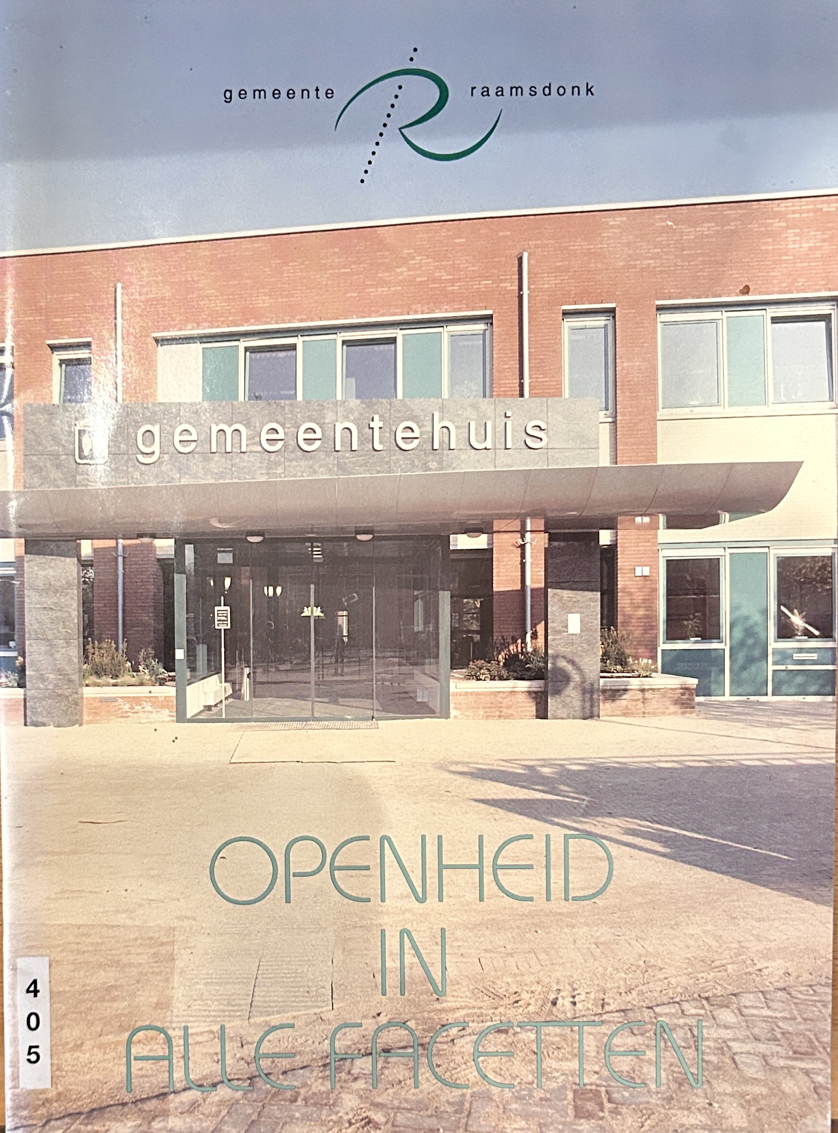 Cover of Openheid in alle facetten