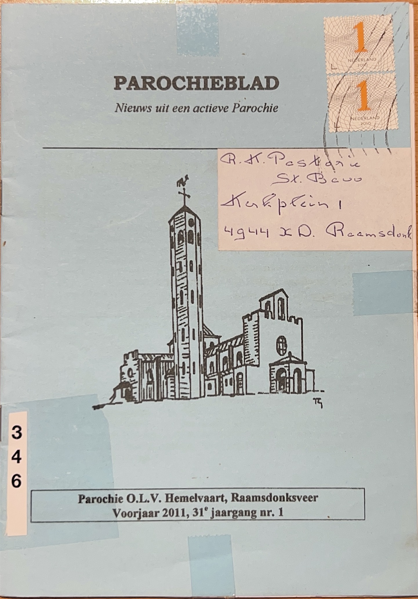 Cover of Parochieblad OLV Hemelvaart Raamsdonksveer