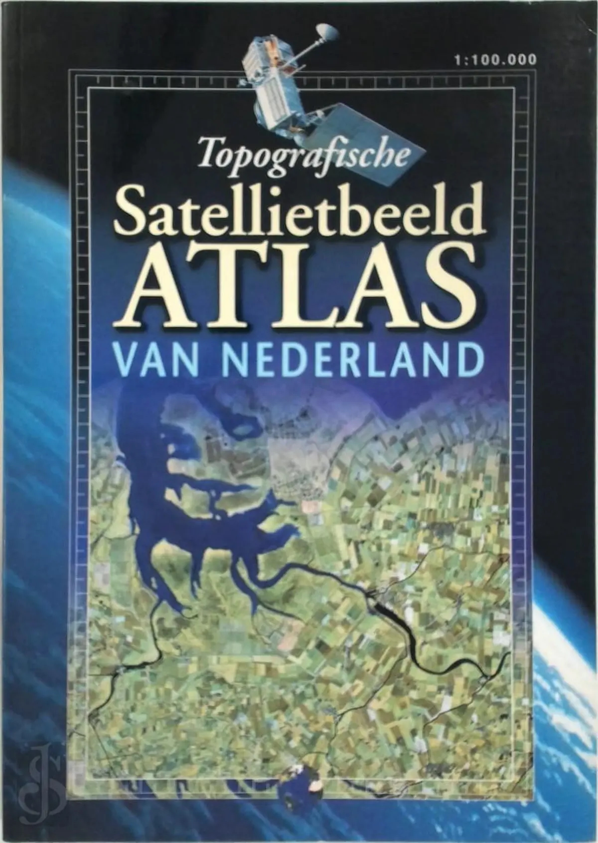 Cover of Topografische Satellietbeeld Atlas van Nederland