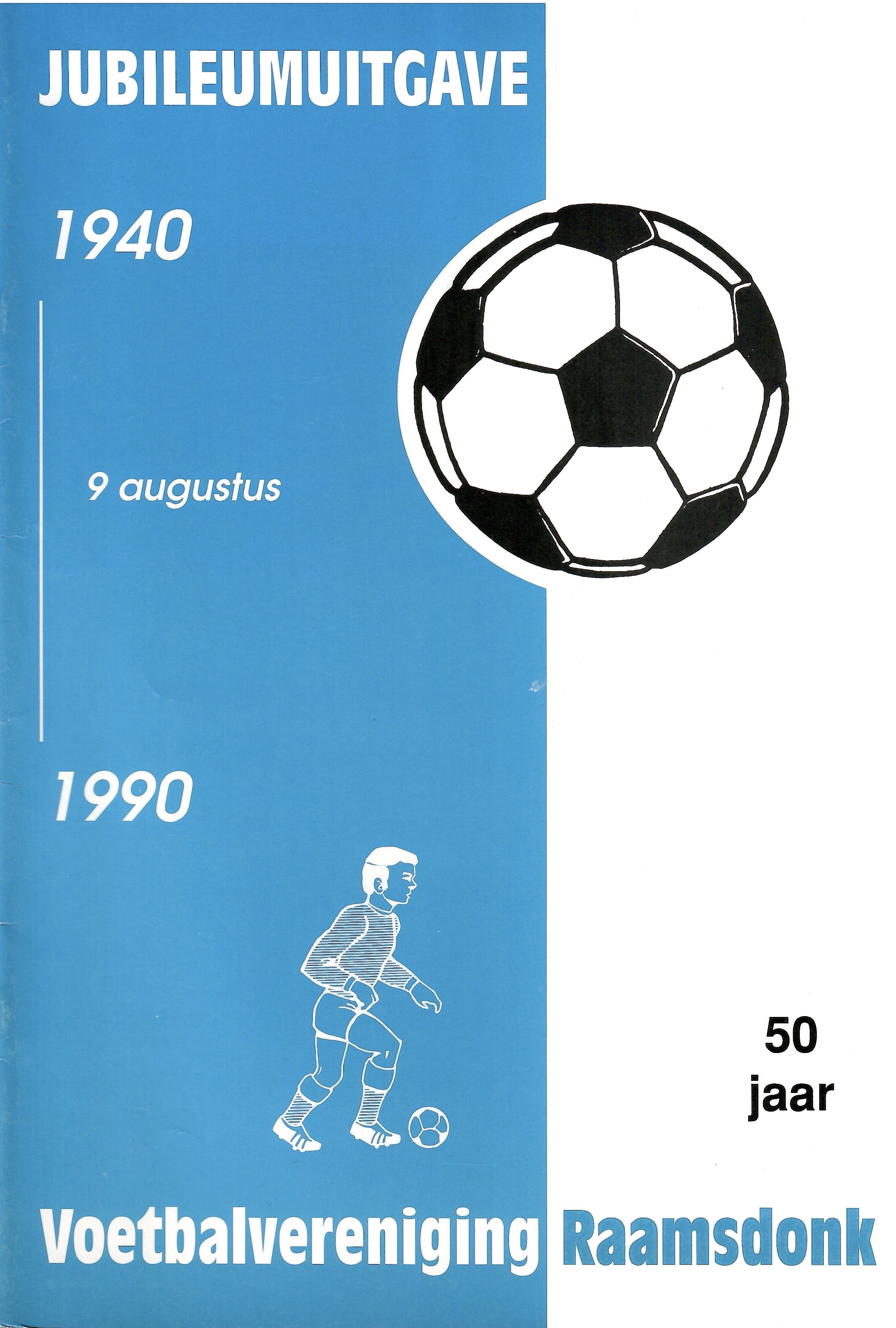 Cover of Voetbalvereniging Raamsdonk 50 jaar