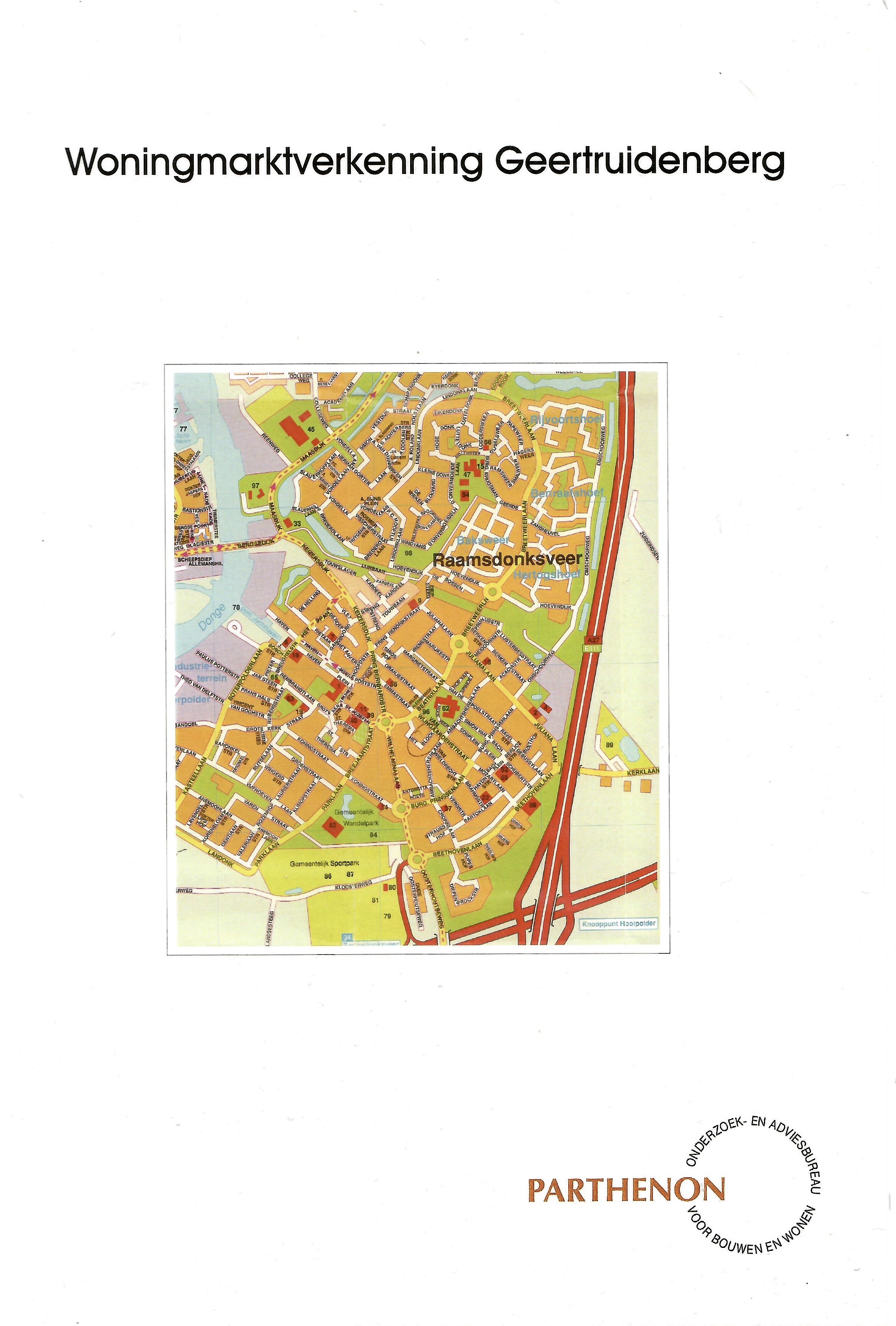 Cover of Woningmarktverkenning Geertruidenberg