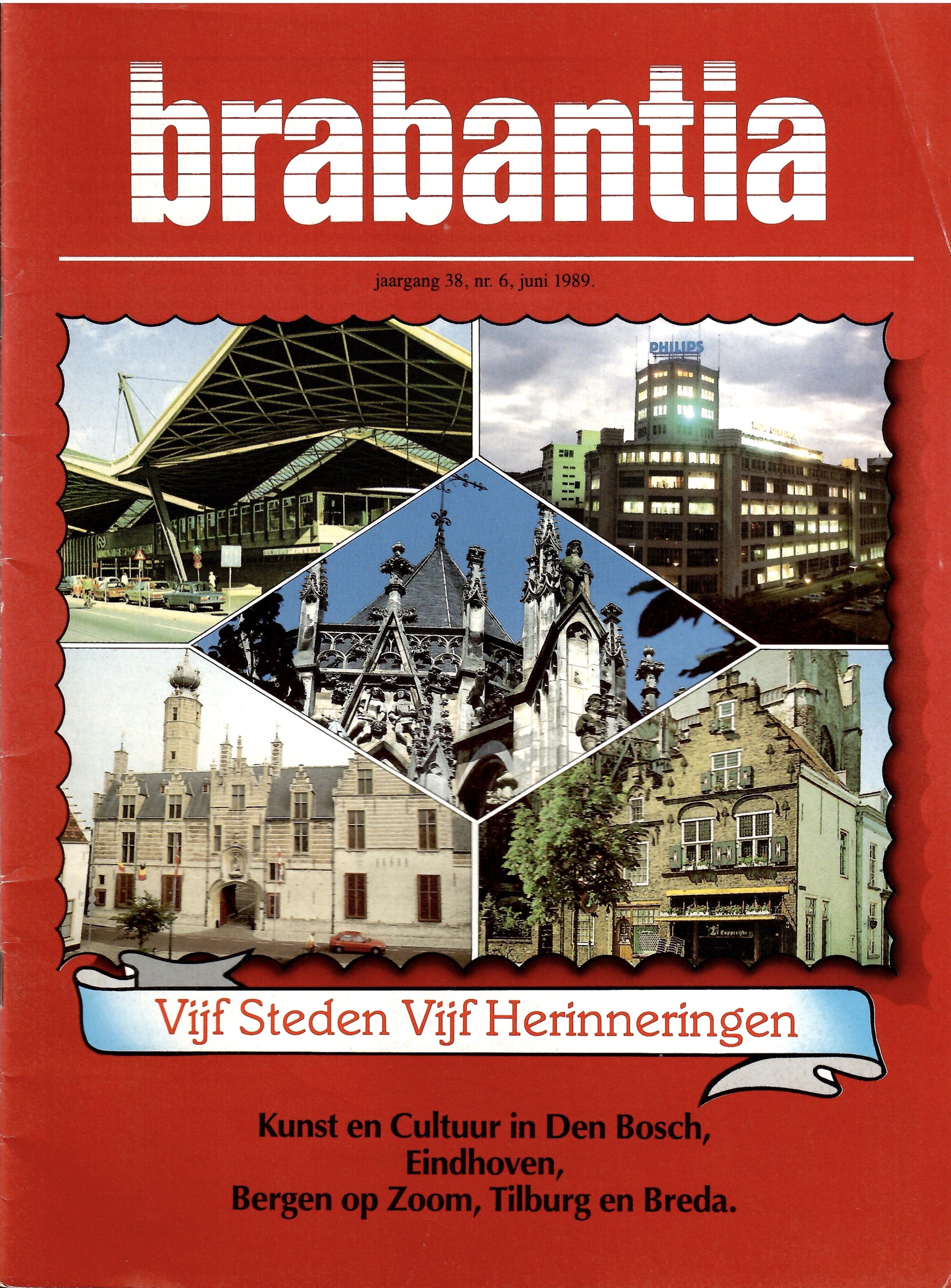 Cover of Brabantia juni 1989