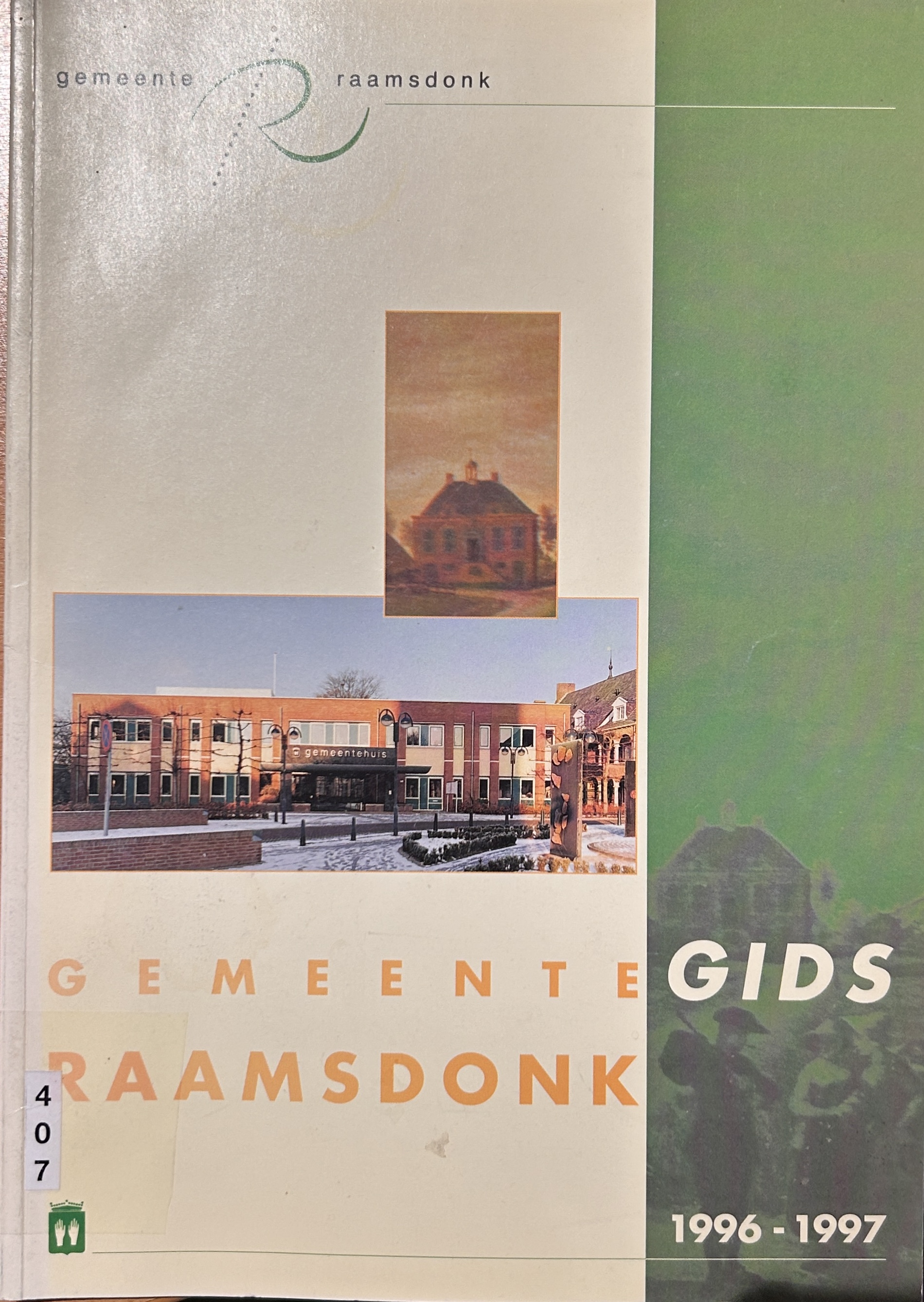Cover of Gemeentegids Raamsdonk 1996-1997