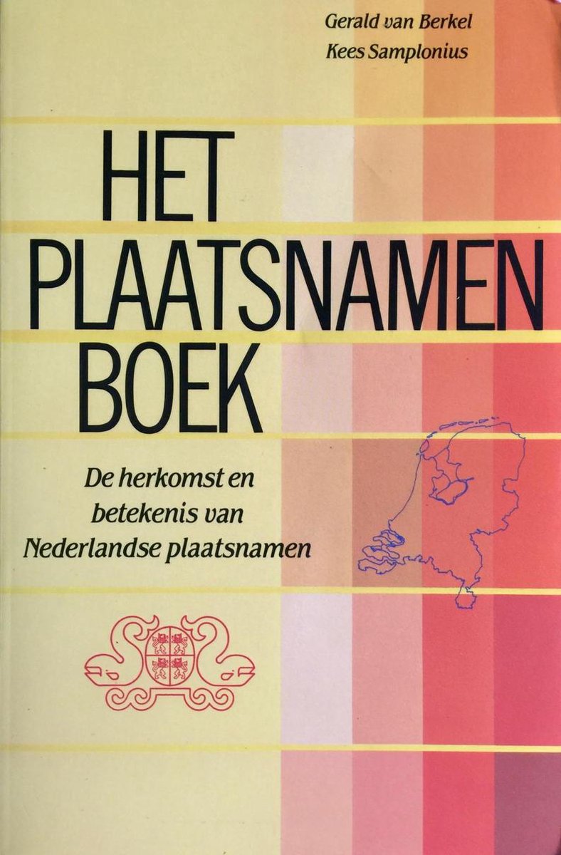 Cover of Het Plaatsnamenboek