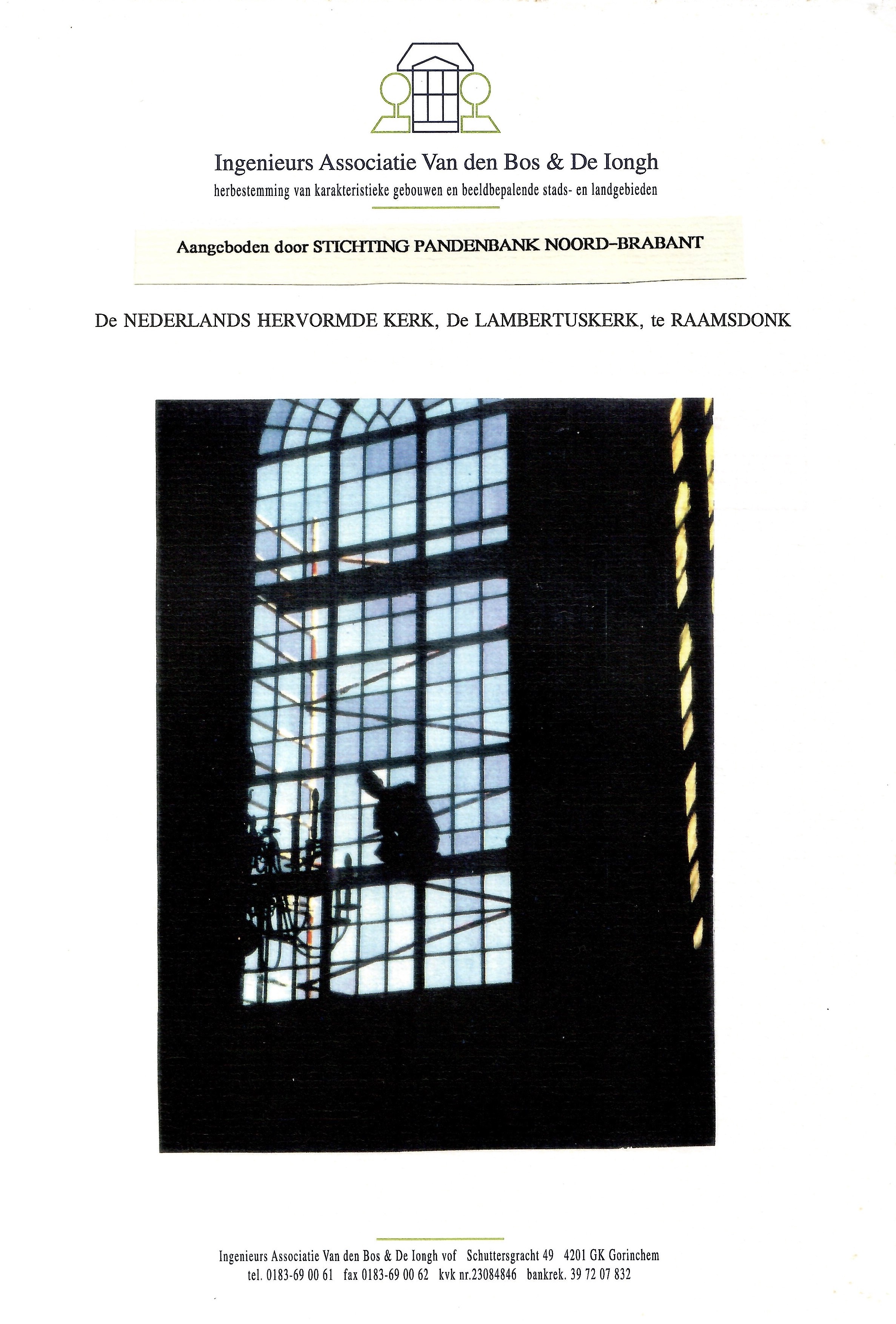 Cover of De Nederlands Hervormde Kerk, De Lambertuskerk, te Raamsdonk