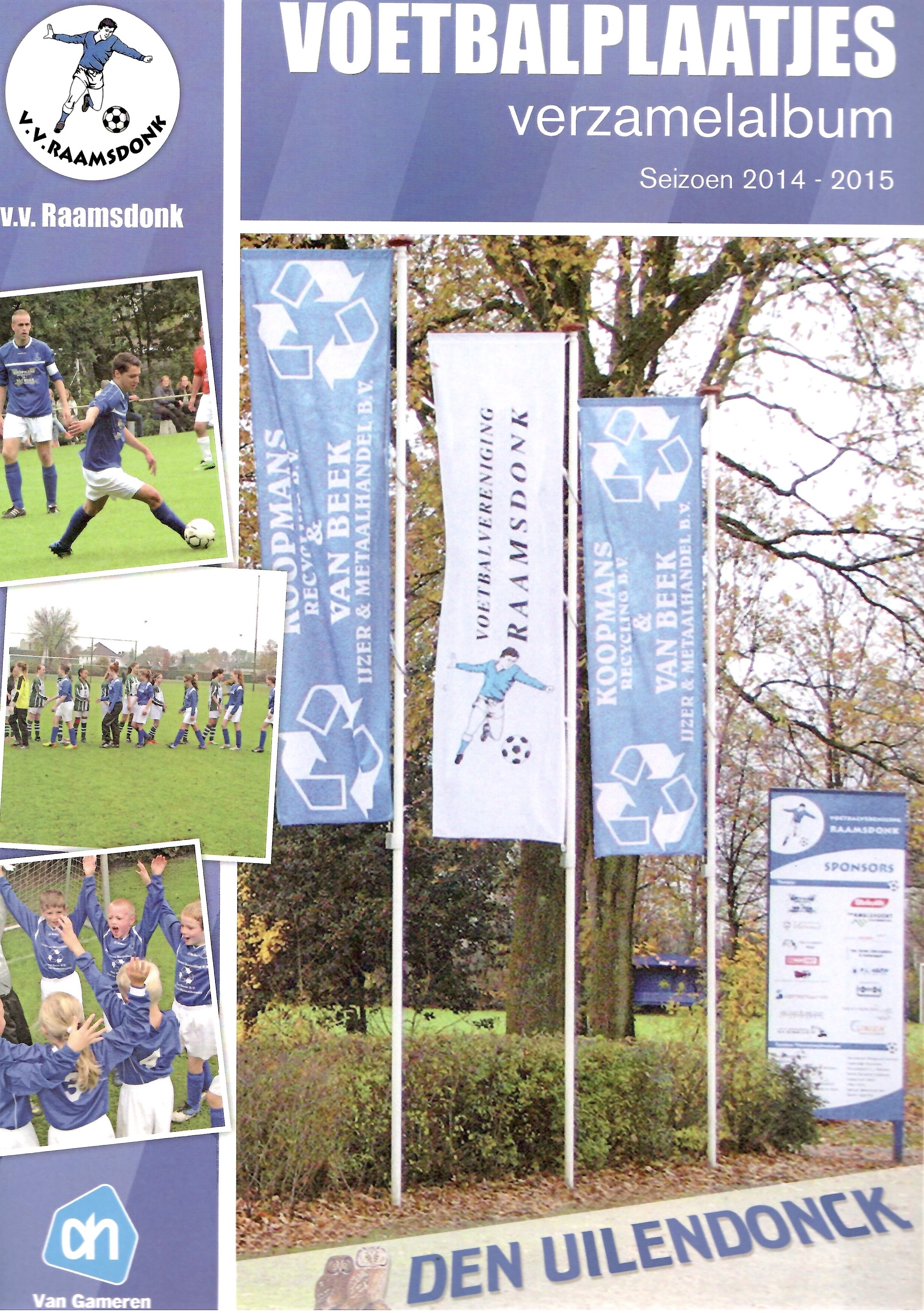 Cover of v.v. Raamsdonk voetbalplaatjes verzamelalbum